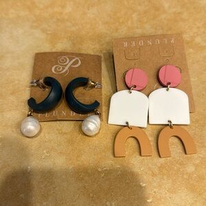 Earrings, brand new